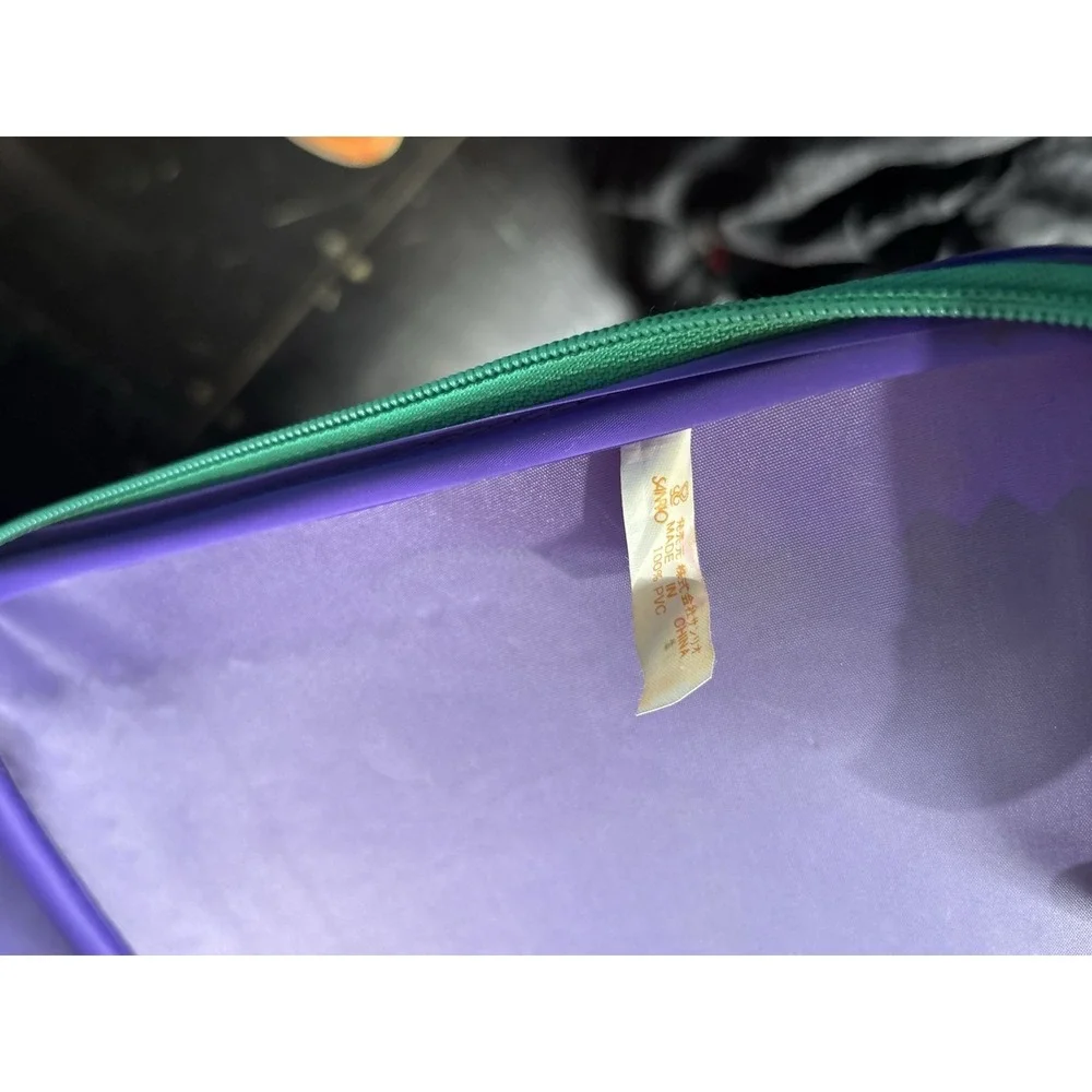 Vintage Sanrio Purple Pochacco 1995 Luggage